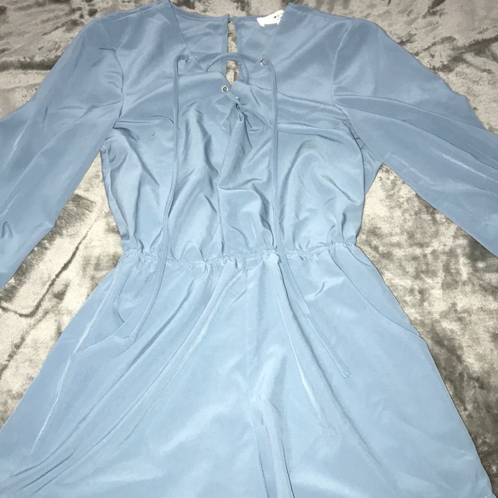 Teal romper
